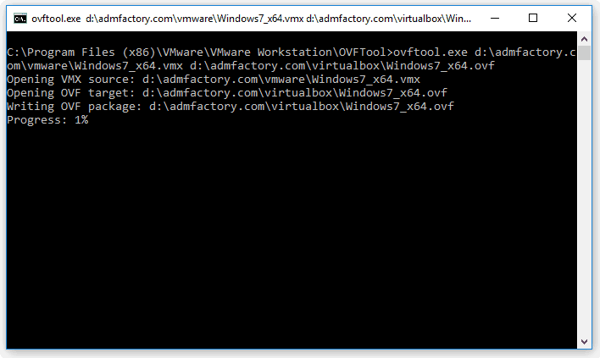 How to convert VMware to VirtualBox virtual machine | ADMFactory