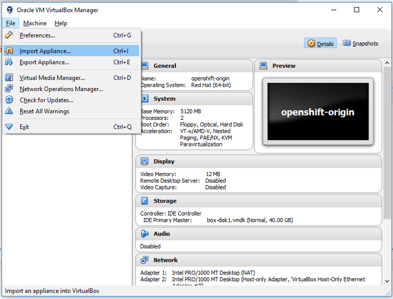 How to convert VMware to VirtualBox virtual machine ADMFactory