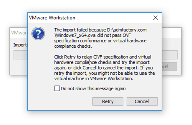 How to convert VirtualBox to VMware virtual machine | ADMFactory